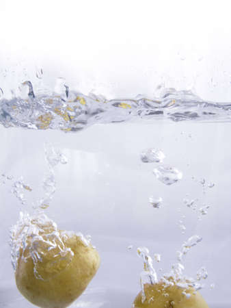 Fresh fruit´s picture over white backgroundの写真素材