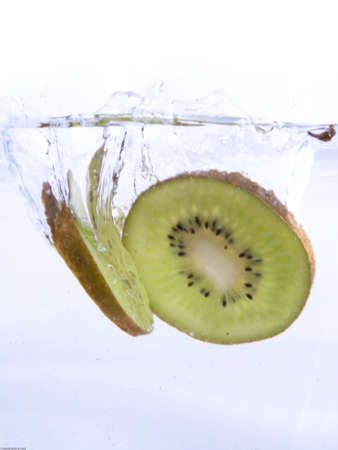 Fresh fruit´s picture over white backgroundの写真素材