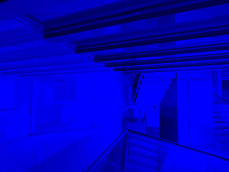 Room´s illustration with shine and glossy effects.の写真素材