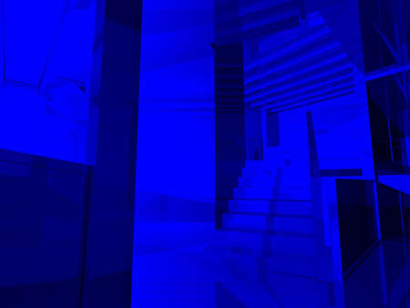 Room´s illustration with shine and glossy effects.の写真素材