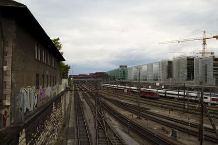 Railway´s picture from Europe.の写真素材