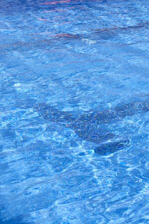 Picture of a swimming pool with details,の写真素材