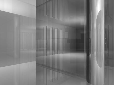 Room´s illustration with shine and glossy effects.の写真素材