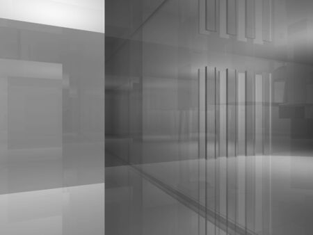 Room´s illustration with shine and glossy effects.の写真素材