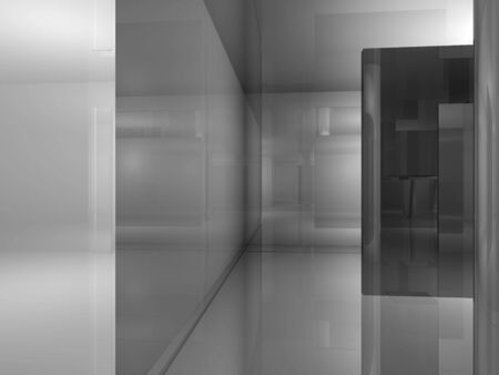 Room´s illustration with shine and glossy effects.の写真素材