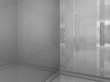 Room´s illustration with shine and glossy effects.の写真素材