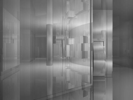 Room´s illustration with shine and glossy effects.の写真素材