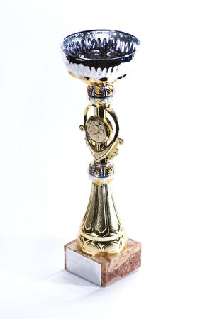 Cup picture over white background with nice details.の写真素材