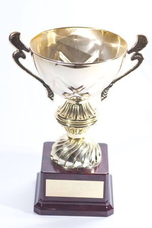 Cup picture over white background with nice details.の写真素材