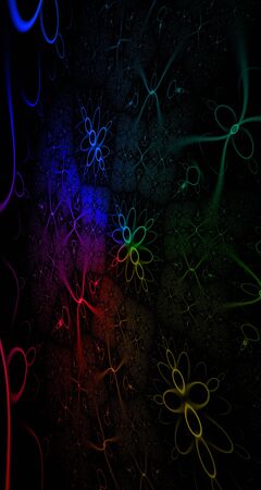 Rainbow background for modern composition.の写真素材