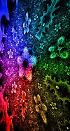 Rainbow background for modern composition.の写真素材