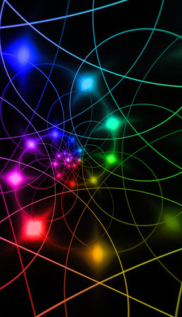 Laser light background.