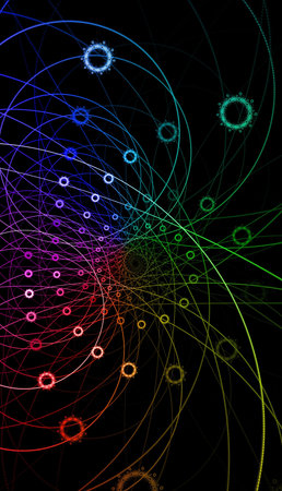 Laser light background.