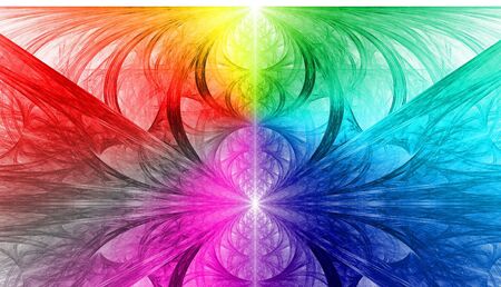 Rainbow background for modern composition.の写真素材