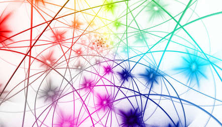 Rainbow background for modern composition.の写真素材