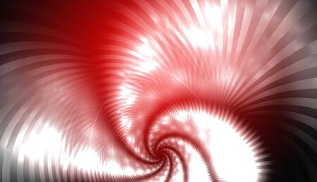 Abstract red waves and random circles, backgroundの写真素材