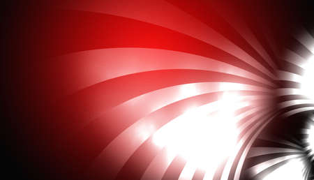 Abstract red waves and random circles, backgroundの写真素材