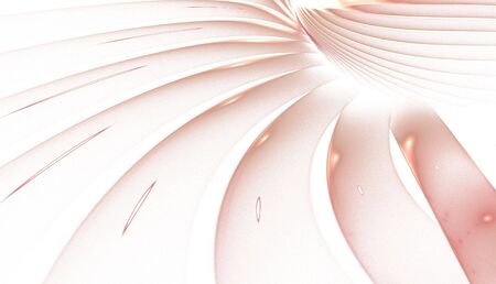 Abstract colorful waves and random circles, backgroundの写真素材