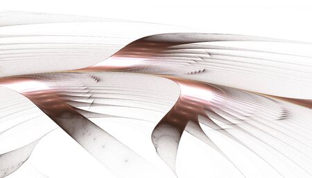 Abstract colorful waves and random circles, backgroundの写真素材