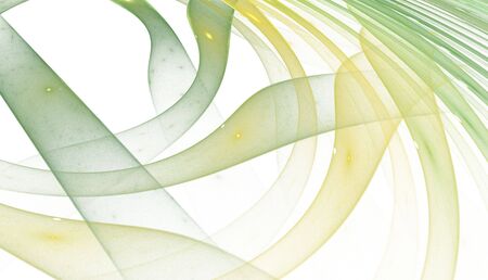Abstract colorful waves and random circles, backgroundの写真素材