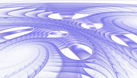 Abstract colorful waves and random circles, backgroundの写真素材
