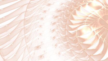 Abstract colorful waves and random circles, backgroundの写真素材