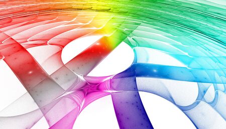 Rainbow background for modern composition.の写真素材