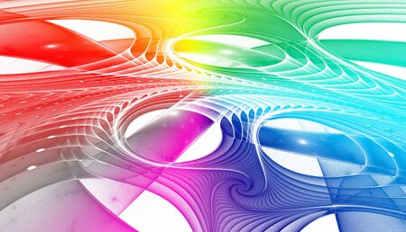 Rainbow background for modern composition.の写真素材