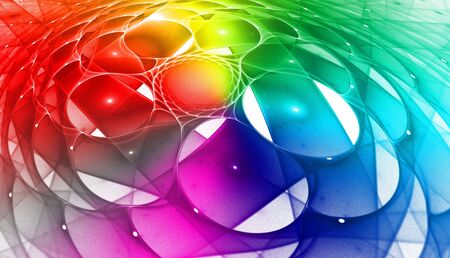 Rainbow background for modern composition.の写真素材