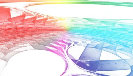 Rainbow background for modern composition.の写真素材