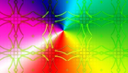 Rainbow background for modern composition.の写真素材