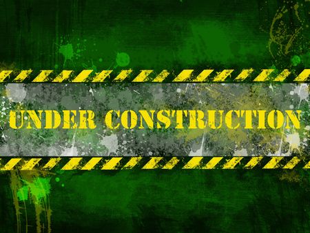Under construction, poster, symbol.の写真素材