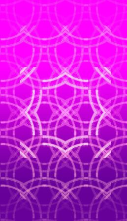 Abstract purple waves and random circles, backgroundの写真素材