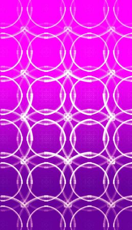 Abstract purple waves and random circles, backgroundの写真素材