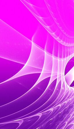 Abstract purple waves and random circles, backgroundの写真素材