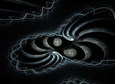Dark Background with colorsの写真素材
