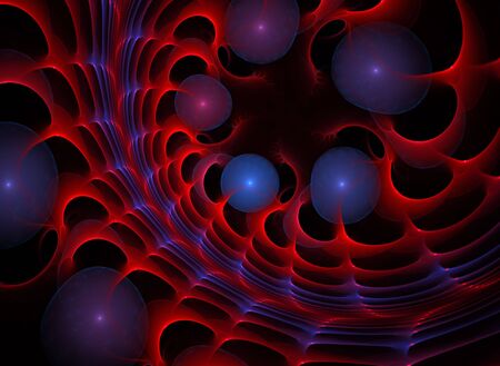 Dark Background with colorsの写真素材