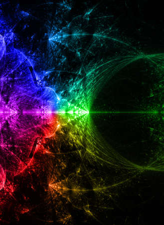 Rainbow background for modern composition.の写真素材