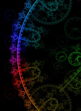 Rainbow background for modern composition.の写真素材