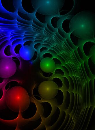 Rainbow background for modern composition.の写真素材