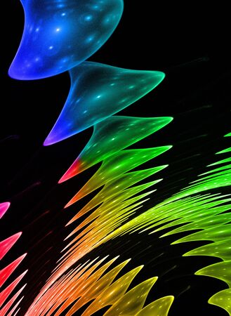 Rainbow background for modern composition.の写真素材