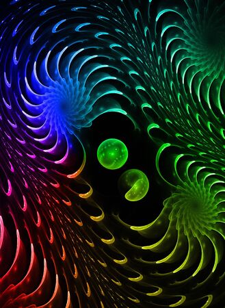 Rainbow background for modern composition.の写真素材