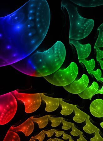 Rainbow background for modern composition.の写真素材