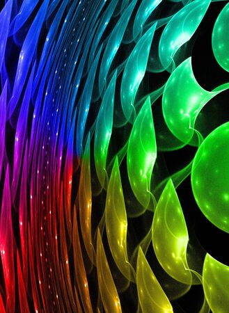 Rainbow background for modern composition.の写真素材