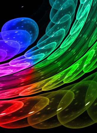 Rainbow background for modern composition.の写真素材