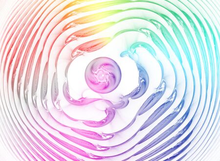 Abstract background, rainbowの写真素材