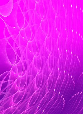 Abstract purple waves and random circles, backgroundの写真素材