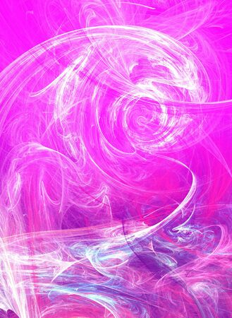Abstract purple waves and random circles, backgroundの写真素材