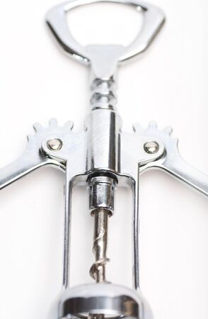 Bottle opener picture over white bakground. Toolの写真素材