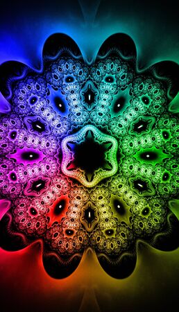 Laser light background.の写真素材
